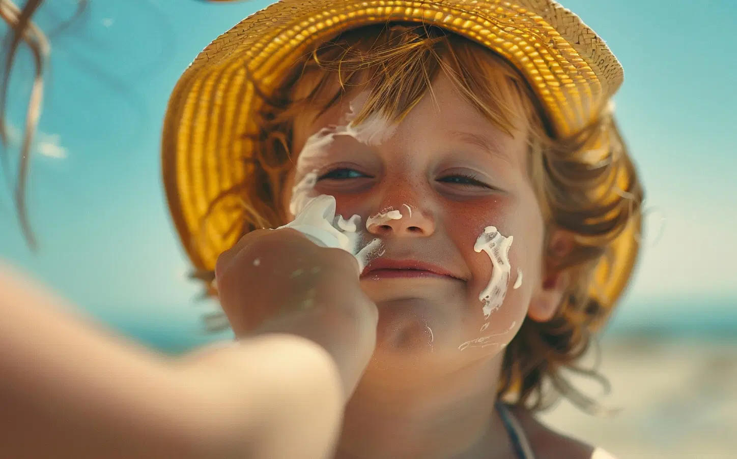Cuidados com a pele infantil no verão
