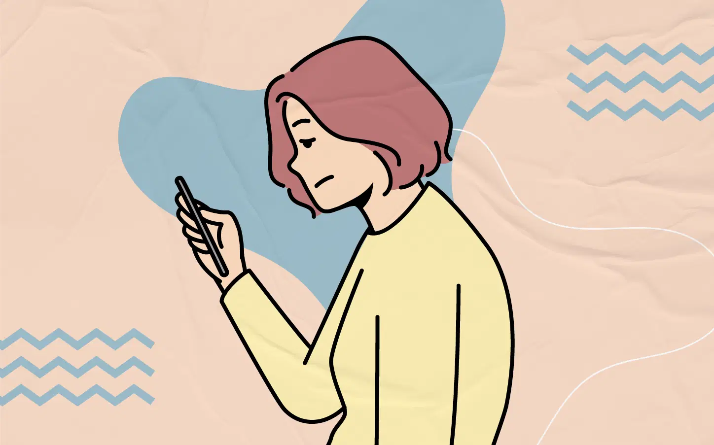 Como o uso excessivo do celular pode afetar a sua coluna