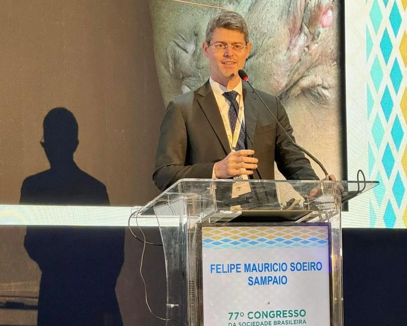 O Dr. Felipe Soeiro participou e ministrou duas aulas no Congresso Brasileiro de Dermatologia, realizado em setembro de 2024, em Natal.